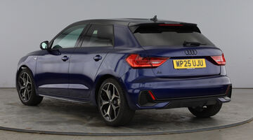 2025 Audi TFSI 35 Black Edition Sportback S Tronic Euro 6 5-door (Blue) - Image: 3