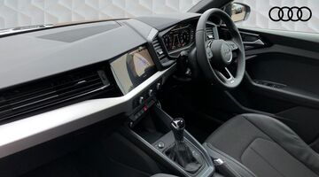 2025 Audi TFSI 35 S line Sportback S Tronic Euro 6 5-door (Black) - Image: 2