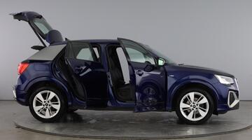 2021 Audi 1.0 TFSI 30 S line Euro 6 5-door (Blue) - Image: 10