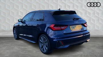2025 Audi 1.0 TFSI 30 S line Sportback S Tronic Euro 6 5-door (Blue) - Image: 3
