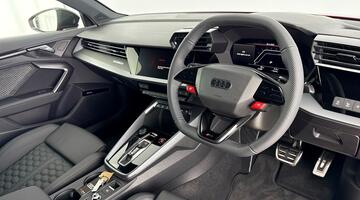 2025 Audi TFSI Carbon Black S Tronic quattro Euro 6 4-door (Red) - Image: 6