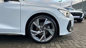 2025 Audi TFSI 35 Black Edition Sportback S Tronic Euro 6 5-door (White) - Image: 5