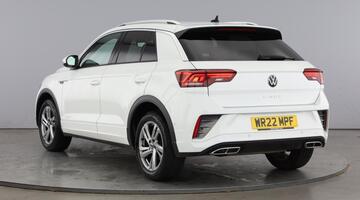 2022 Volkswagen TSI R-Line DSG Euro 6 5-door (White) - Image: 3