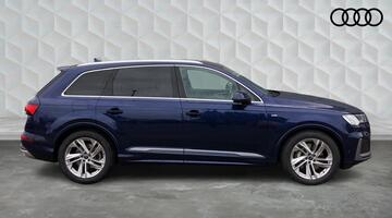 2023 Audi 3.0 TDI V6 50 Black Edition Tiptronic quattro Euro 6 5-door (Blue) - Image: 4