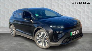 2025 Škoda 82kWh 85 SportLine Auto 5-door (Black) - Image: 2