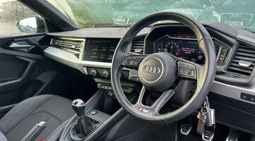 2021 Audi 1.0 TFSI 25 S line Sportback Euro 6 5-door (Black) - Image: 6