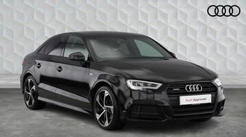 2019 Audi 2.0 TFSI 40 Black Edition S Tronic quattro Euro 6 4-door (Black) - Image: 1