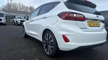 2023 Ford 1.0T EcoBoost MHEV Titanium X Euro 6 5-door (White) - Image: 34