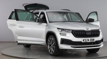 2024 Škoda 2.0 TDI SportLine DSG 4WD Euro 6 5-door (7 Seat) (Silver) - Image: 10