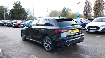 2025 Audi TFSI 35 Black Edition Sportback S Tronic Euro 6 5-door (Black) - Image: 3