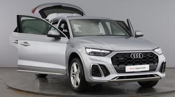 2022 Audi 2.0 TDI 40 S line S Tronic quattro Euro 6 5-door (Silver) - Image: 9