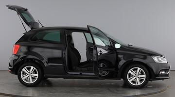 2017 Volkswagen TSI BlueMotion Tech Match Edition Euro 6 3-door (Black) - Image: 10