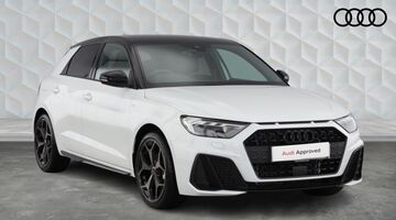2025 Audi 1.0 TFSI 30 Black Edition Sportback S Tronic Euro 6 5-door (White) - Image: 1
