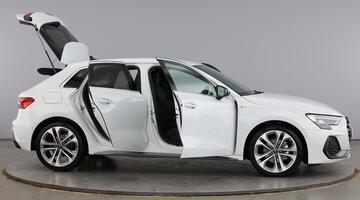 2025 Audi TFSI 30 S line Sportback S Tronic Euro 6 5-door (White) - Image: 10