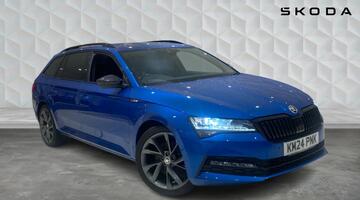 2024 Škoda 2.0 TSI SportLine Plus DSG Euro 6 5-door (Blue) - Image: 1