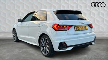 2025 Audi TFSI 35 S line Sportback S Tronic Euro 6 5-door (White) - Image: 3