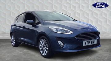 2019 Ford 1.0T EcoBoost Titanium Euro 6 5-door (Blue) - Image: 1