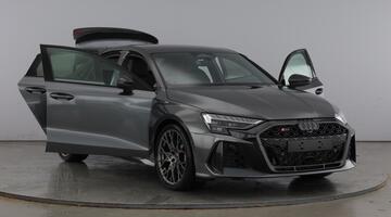 2026 Audi TFSI Carbon Black S Tronic quattro Euro 6 4-door (Grey) - Image: 9