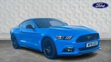 2018 Ford 5.0 V8 GT Fastback SelShift Euro 6 2-door (Blue) - Image: 1