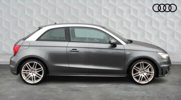 2010 Audi TFSI S line Euro 5 3-door (Grey) - Image: 4