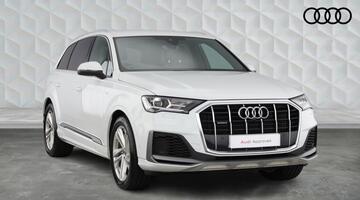 2022 Audi 3.0 TFSI V6 55 S line Tiptronic quattro Euro 6 5-door (White) - Image: 1