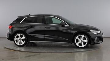 2021 Audi 1.0 TFSI 30 S line Sportback Euro 6 5-door (Black) - Image: 4