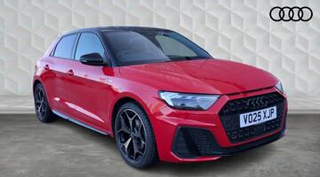2025 Audi 1.0 TFSI 30 Black Edition Sportback S Tronic Euro 6 5-door (Red) - Image: 1