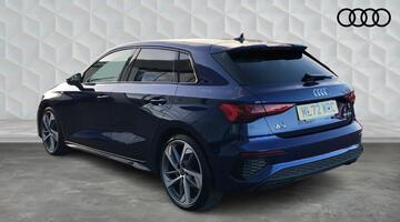 2022 Audi TFSI 35 Edition 1 Sportback Euro 6 5-door (Blue) - Image: 3