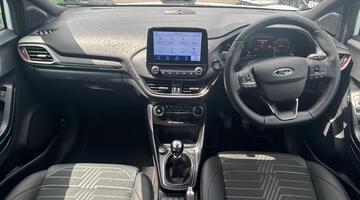 2023 Ford 1.0T EcoBoost MHEV ST-Line X Euro 6 5-door (White) - Image: 8