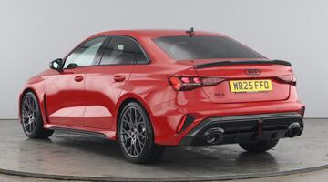 2025 Audi TFSI Carbon Black S Tronic quattro Euro 6 4-door (Red) - Image: 3