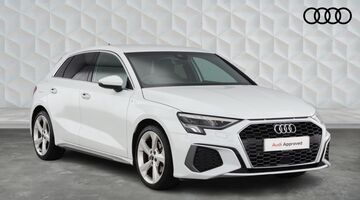 2022 Audi 1.0 TFSI 30 S line Sportback Euro 6 5-door (White) - Image: 1
