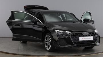 2025 Audi TFSI 30 S line S Tronic Euro 6 4-door (Black) - Image: 9
