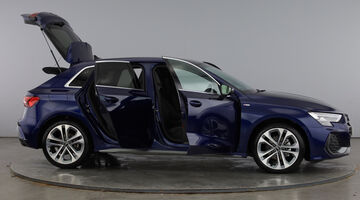 2025 Audi TFSI S line Sportback S Tronic Euro 6 5-door (Blue) - Image: 10