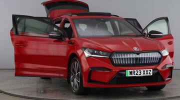 2023 Škoda 82kWh 80x SportLine Auto 4WD 5-door (DC125kW) (Red) - Image: 10