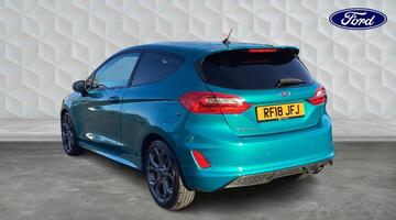2018 Ford 1.0T EcoBoost ST-Line Euro 6 3-door (Blue) - Image: 3