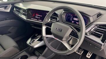 2025 Audi 45 S line Auto 5-door 82kWh (White) - Image: 6