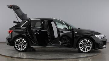 2025 Audi TFSI 30 S line Sportback S Tronic Euro 6 5-door (Black) - Image: 10