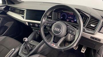 2020 Audi 1.0 TFSI 25 S line Sportback Euro 6 5-door (Black) - Image: 6
