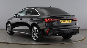 2025 Audi TFSI 30 S line S Tronic Euro 6 4-door (Black) - Image: 3
