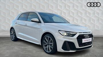 2025 Audi TFSI 35 S line Sportback S Tronic Euro 6 5-door (White) - Image: 1