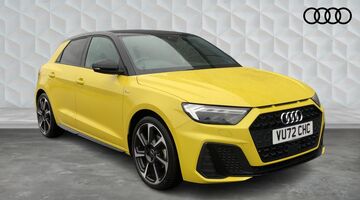 2022 Audi 1.0 TFSI 30 Black Edition Sportback Euro 6 5-door (Yellow) - Image: 1