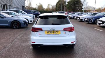 2018 Audi TFSI Sportback S Tronic quattro Euro 6 5-door (White) - Image: 10