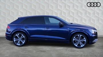 2022 Audi 3.0 TFSI V6 55 Black Edition Tiptronic quattro Euro 6 5-door (Blue) - Image: 4
