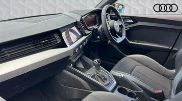 2025 Audi TFSI 35 Black Edition Sportback S Tronic Euro 6 5-door (White) - Image: 2