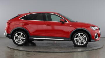 2025 Audi TFSI CoD 35 S line Sportback S Tronic Euro 6 5-door (Red) - Image: 4