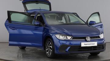 2022 Volkswagen 1.0 TSI Life Euro 6 5-door (Blue) - Image: 9
