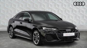 2025 Audi TFSI 30 S line S Tronic Euro 6 4-door (Black) - Image: 1