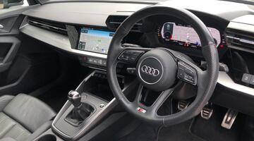 2023 Audi 1.0 TFSI 30 S line Euro 6 4-door (Black) - Image: 6