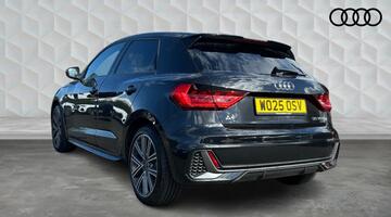2025 Audi 1.0 TFSI 30 S line Sportback S Tronic Euro 6 5-door (Black) - Image: 3