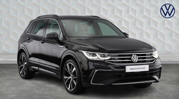 2021 Volkswagen TSI R-Line DSG Euro 6 5-door (Black) - Image: 1